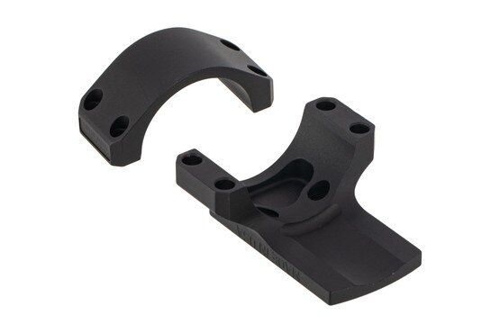 Reptilia ROF-SAR 30mm Leupold Delta Point Pro Mount is black hardcoat anodized